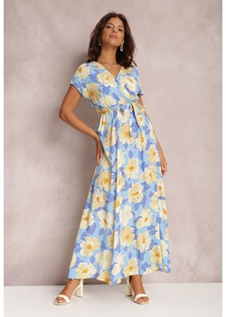 Niebieska Sukienka Helet ze sklepu Renee odzież w kategorii Sukienki - zdjęcie 157058122