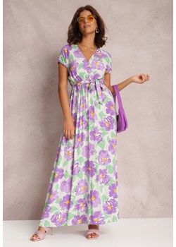 Fioletowa Sukienka Helet ze sklepu Renee odzież w kategorii Sukienki - zdjęcie 157058133