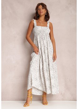 Biała Sukienka Nenaler ze sklepu Renee odzież w kategorii Sukienki - zdjęcie 157058292