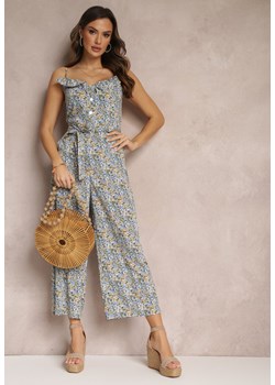 Niebieski Kombinezon Phelco ze sklepu Renee odzież w kategorii Kombinezony damskie - zdjęcie 157058522