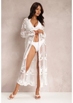 Biała Narzutka Ganaza ze sklepu Renee odzież w kategorii Sukienki - zdjęcie 157058722