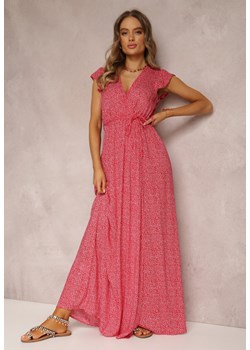 Czerwona Sukienka Karmay ze sklepu Renee odzież w kategorii Sukienki - zdjęcie 157058832