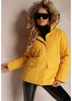 Żółta Kurtka Helliolea ze sklepu Renee odzież w kategorii Kurtki damskie - zdjęcie 157059060