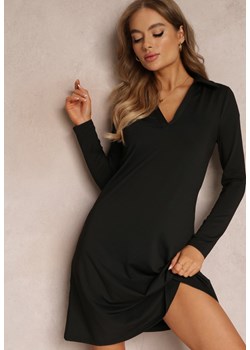 Czarna Sukienka Naesione ze sklepu Renee odzież w kategorii Sukienki - zdjęcie 157059334