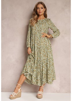Zielona Sukienka Feanyore ze sklepu Renee odzież w kategorii Sukienki - zdjęcie 157059384