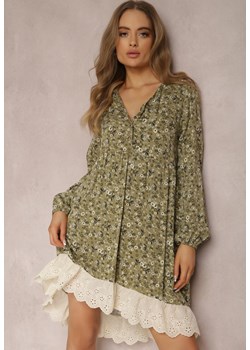 Zielona Sukienka Xylaene ze sklepu Renee odzież w kategorii Sukienki - zdjęcie 157059494