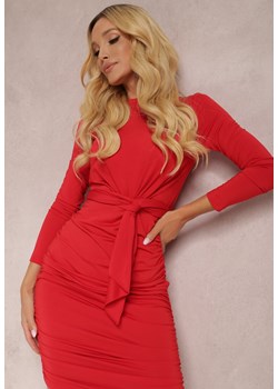 Czerwona Sukienka Zeriphis ze sklepu Renee odzież w kategorii Sukienki - zdjęcie 157059502