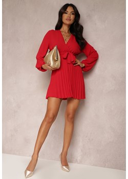 Czerwona Sukienka Laeroinne ze sklepu Renee odzież w kategorii Sukienki - zdjęcie 157059694