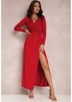Czerwona Sukienka Agathelle ze sklepu Renee odzież w kategorii Sukienki - zdjęcie 157060154