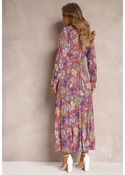 Ciemnoróżowa Sukienka Phellane ze sklepu Renee odzież w kategorii Sukienki - zdjęcie 157060713
