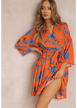 Pomarańczowa Sukienka Thaleira ze sklepu Renee odzież w kategorii Sukienki - zdjęcie 157061591