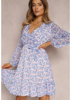 Niebieska Sukienka Hellolea ze sklepu Renee odzież w kategorii Sukienki - zdjęcie 157061722