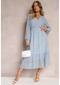 Jasnoniebieska Sukienka Kataea ze sklepu Renee odzież w kategorii Sukienki - zdjęcie 157061852