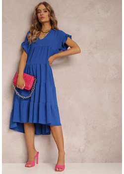 Granatowa Sukienka Hippene ze sklepu Renee odzież w kategorii Sukienki - zdjęcie 157061980