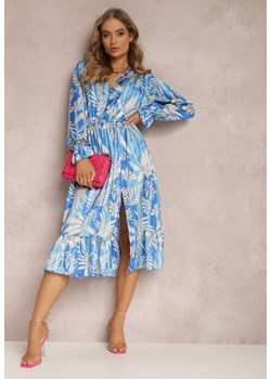 Niebieska Sukienka Monelaia ze sklepu Renee odzież w kategorii Sukienki - zdjęcie 157062000