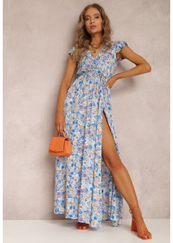 Niebieska Sukienka Artarpia ze sklepu Renee odzież w kategorii Sukienki - zdjęcie 157062214