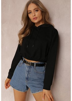Czarna Bluza Pyrhano ze sklepu Renee odzież w kategorii Bluzy damskie - zdjęcie 157062384