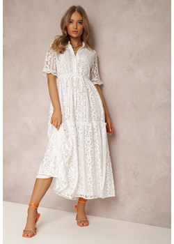 Biała Sukienka Monomela ze sklepu Renee odzież w kategorii Sukienki - zdjęcie 157062584