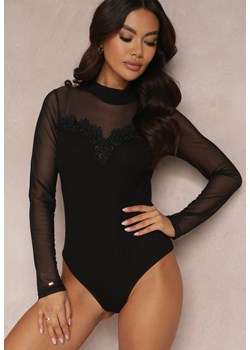 Czarne Body Elaste ze sklepu Renee odzież w kategorii Bluzki damskie - zdjęcie 157062942