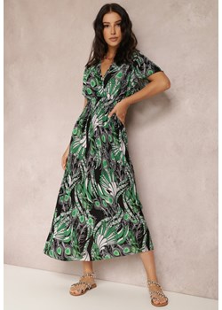 Zielona Sukienka Amarhiore ze sklepu Renee odzież w kategorii Sukienki - zdjęcie 157063033