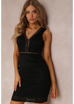 Czarna Sukienka Pronelaia ze sklepu Renee odzież w kategorii Sukienki - zdjęcie 157063273