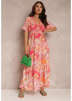 Różowa Sukienka Acteina ze sklepu Renee odzież w kategorii Sukienki - zdjęcie 157063354
