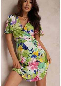 Zielona Sukienka Megaleia ze sklepu Renee odzież w kategorii Sukienki - zdjęcie 157063470