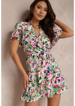 Zielona Sukienka Agamorior ze sklepu Renee odzież w kategorii Sukienki - zdjęcie 157063593