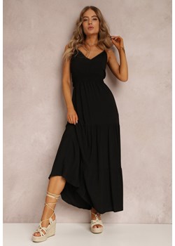 Czarna Sukienka Egithoe ze sklepu Renee odzież w kategorii Sukienki - zdjęcie 157063911