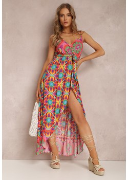 Różowa Sukienka Haleon ze sklepu Renee odzież w kategorii Sukienki - zdjęcie 157063921