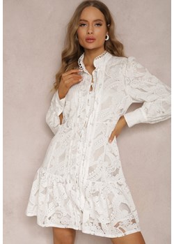 Biała Sukienka Hermesilea ze sklepu Renee odzież w kategorii Sukienki - zdjęcie 157065091