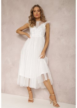 Biała Sukienka Canissa ze sklepu Renee odzież w kategorii Sukienki - zdjęcie 157065101