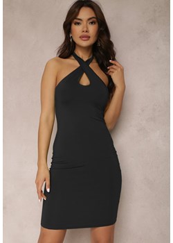 Czarna Sukienka Artena ze sklepu Renee odzież w kategorii Sukienki - zdjęcie 157065450