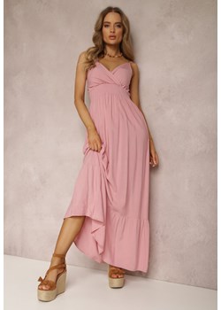 Różowa Sukienka Marylei ze sklepu Renee odzież w kategorii Sukienki - zdjęcie 157065490