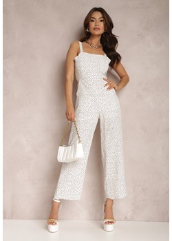 Biały Kombinezon Ismena ze sklepu Renee odzież w kategorii Kombinezony damskie - zdjęcie 157065830