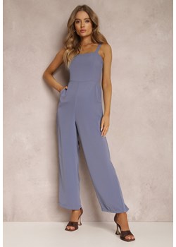 Niebieski Kombinezon Delope ze sklepu Renee odzież w kategorii Kombinezony damskie - zdjęcie 157065840