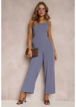 Niebieski Kombinezon Delope ze sklepu Renee odzież w kategorii Kombinezony damskie - zdjęcie 157065841