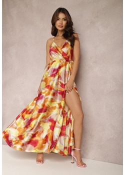 Pomarańczowa Sukienka Phaelarpia ze sklepu Renee odzież w kategorii Sukienki - zdjęcie 157065910