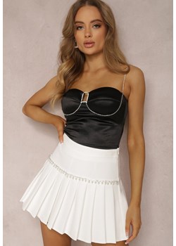 Biała Spódnica Haidene ze sklepu Renee odzież w kategorii Spódnice - zdjęcie 157065940