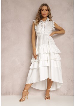 Biała Sukienka Iomaia ze sklepu Renee odzież w kategorii Sukienki - zdjęcie 157065950