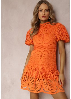 Pomarańczowa Sukienka Amathinna ze sklepu Renee odzież w kategorii Sukienki - zdjęcie 157065982