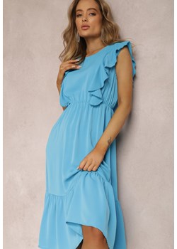 Niebieska Sukienka Philonia ze sklepu Renee odzież w kategorii Sukienki - zdjęcie 157066551