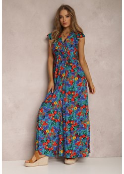Niebieska Sukienka Calyniassi ze sklepu Renee odzież w kategorii Sukienki - zdjęcie 157066791