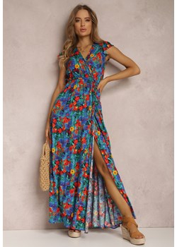 Niebieska Sukienka Calyniassi ze sklepu Renee odzież w kategorii Sukienki - zdjęcie 157066792