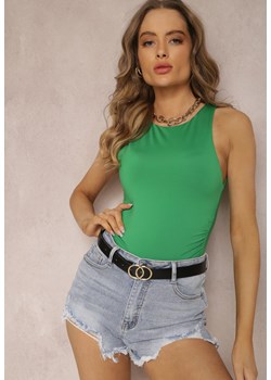 Zielony Top Rhodomela ze sklepu Renee odzież w kategorii Bluzki damskie - zdjęcie 157066991