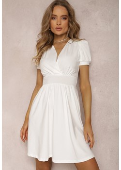 Biała Sukienka Agamia ze sklepu Renee odzież w kategorii Sukienki - zdjęcie 157067020