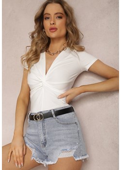 Biała Bluzka Dianamene ze sklepu Renee odzież w kategorii Bluzki damskie - zdjęcie 157067073
