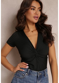 Czarna Bluzka Dianamene ze sklepu Renee odzież w kategorii Bluzki damskie - zdjęcie 157067100