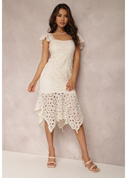 Beżowa Sukienka Andramia ze sklepu Renee odzież w kategorii Sukienki - zdjęcie 157067712