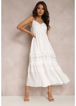 Biała Sukienka Actione ze sklepu Renee odzież w kategorii Sukienki - zdjęcie 157067743